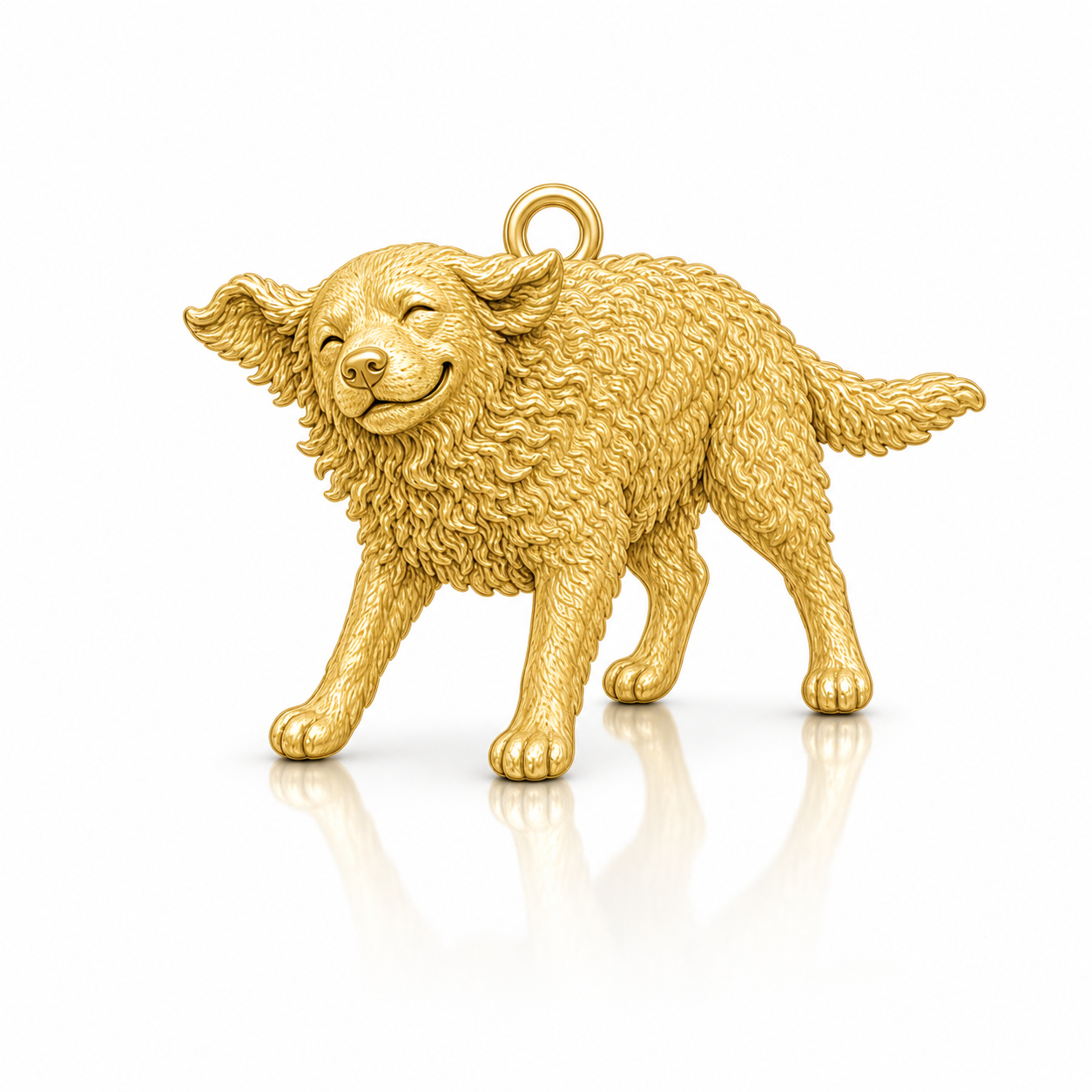 Soulyshine Chesapeake Bay Retriever Personalized Pet Companion Charm Only