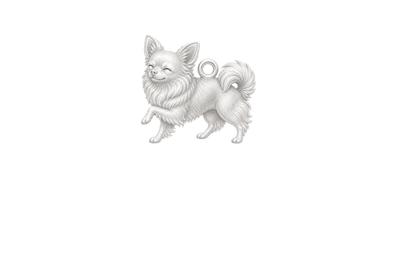Soulyshine Chihuahua long hair Little Love Charm Only - Image 1
