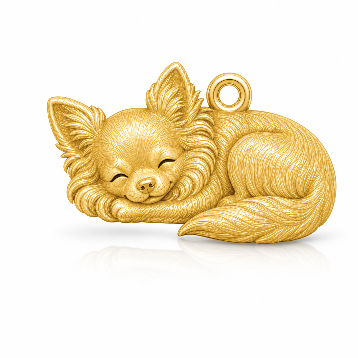 Soulyshine Chihuahua long hair Personalized Pet Companion Charm Only