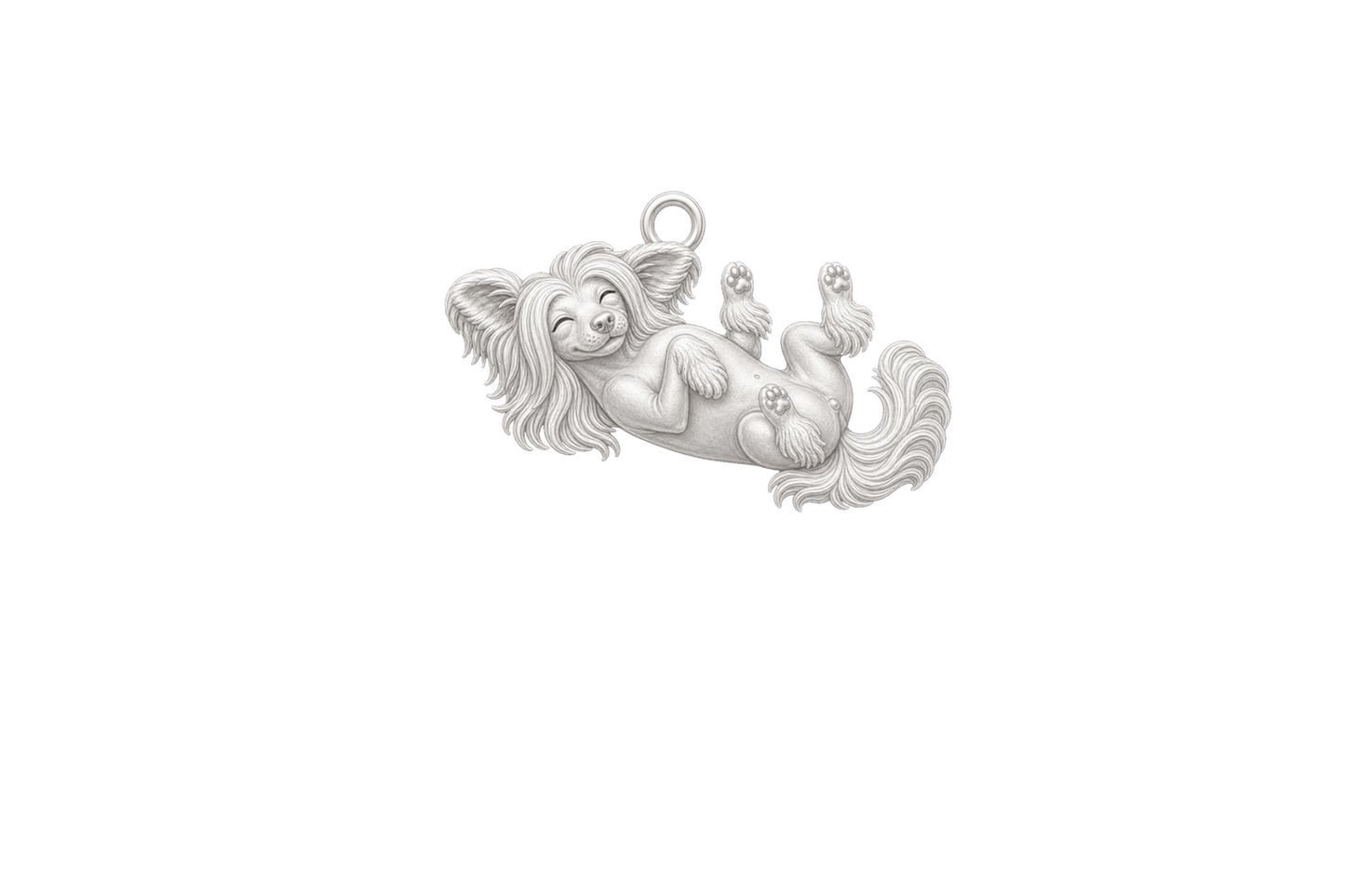 Soulyshine Chinese Crested hairless Little Love Charm Only - Image 1