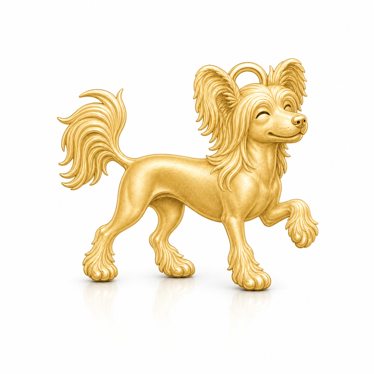 Soulyshine Chinese Crested hairless Personalized Pet Companion Charm Only