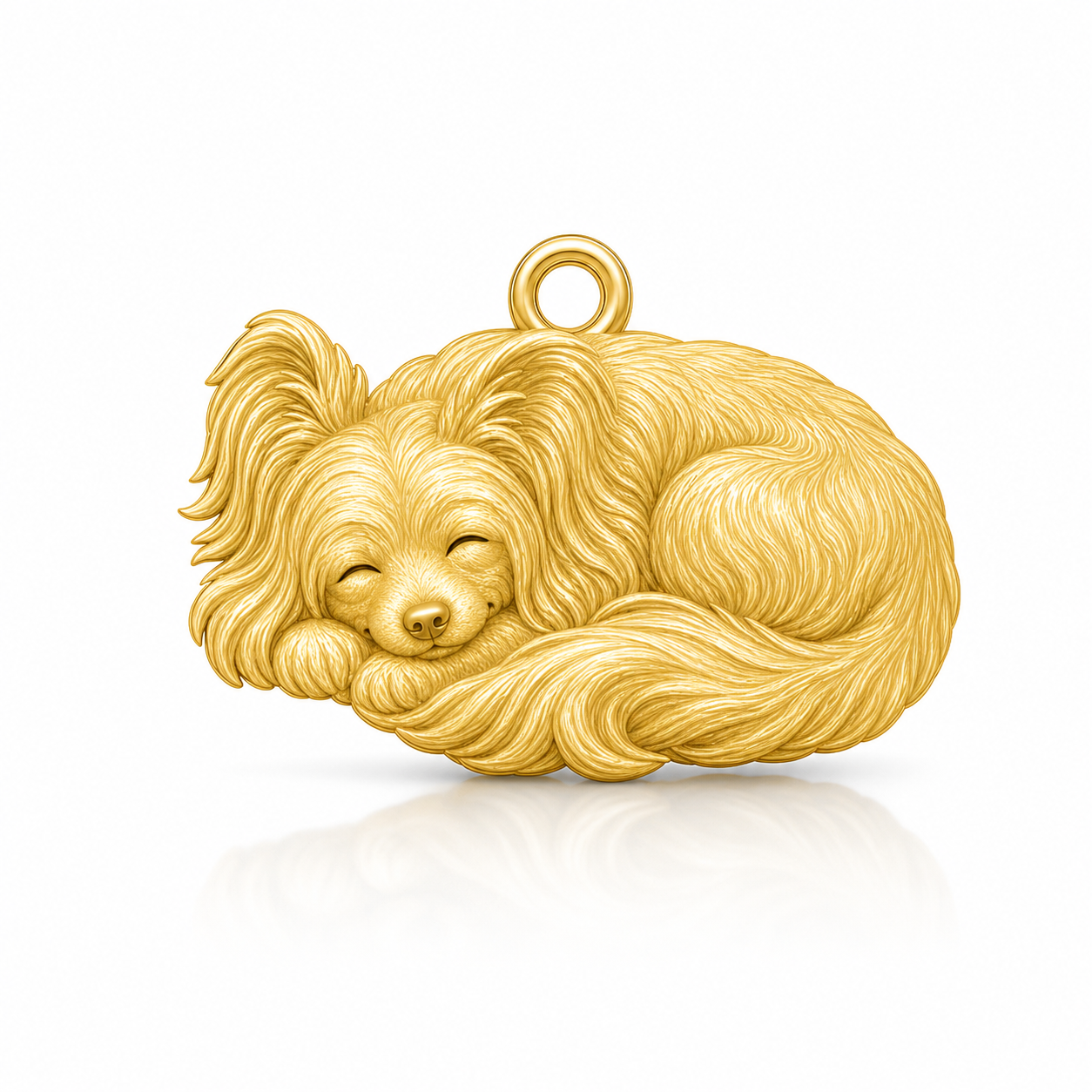 Soulyshine Chinese Crested powderpuff Personalized Pet Companion Charm Only