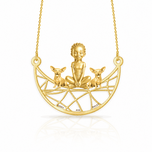 Chiweenie - 18K Gold Vermeil - 1st