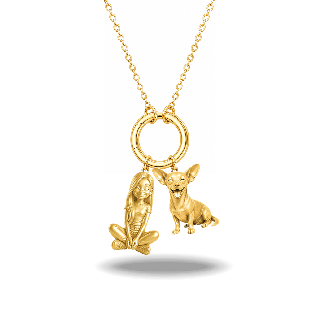 Chiweenie - 18K Gold Vermeil - 1st
