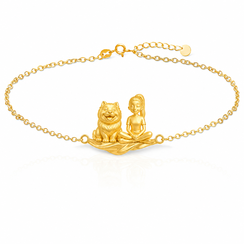 Chow Chow - 18K Gold Vermeil - 1st