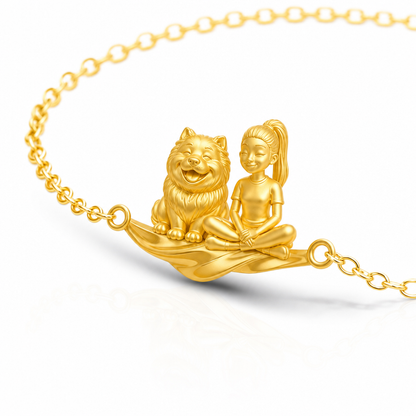 Chow Chow - 18K Gold Vermeil - 2nd