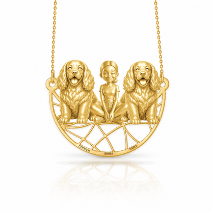 Clumber Spaniel - 18K Gold Vermeil - 1st