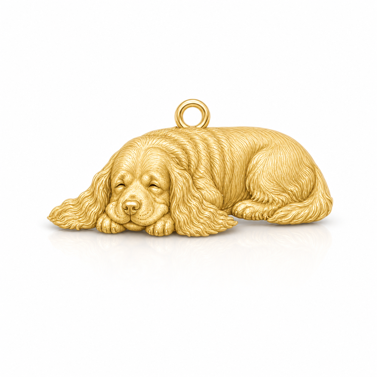 Soulyshine Clumber Spaniel Personalized Pet Companion Charm Only