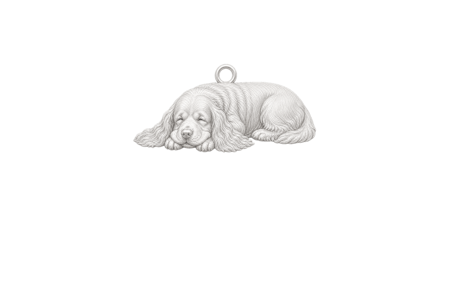 Soulyshine Clumber Spaniel Little Love Charm Only - Image 1