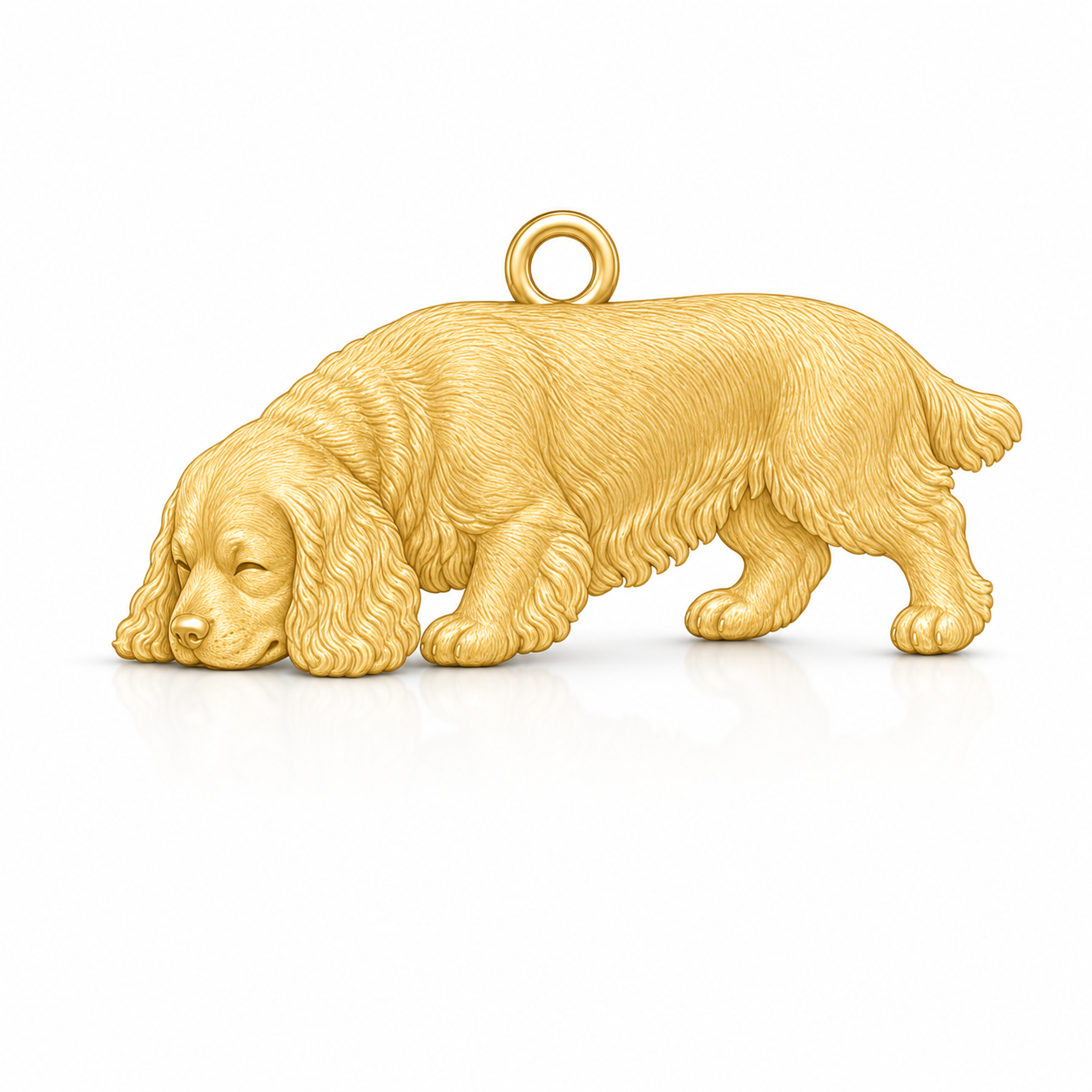 Soulyshine Clumber Spaniel Personalized Pet Companion Charm Only