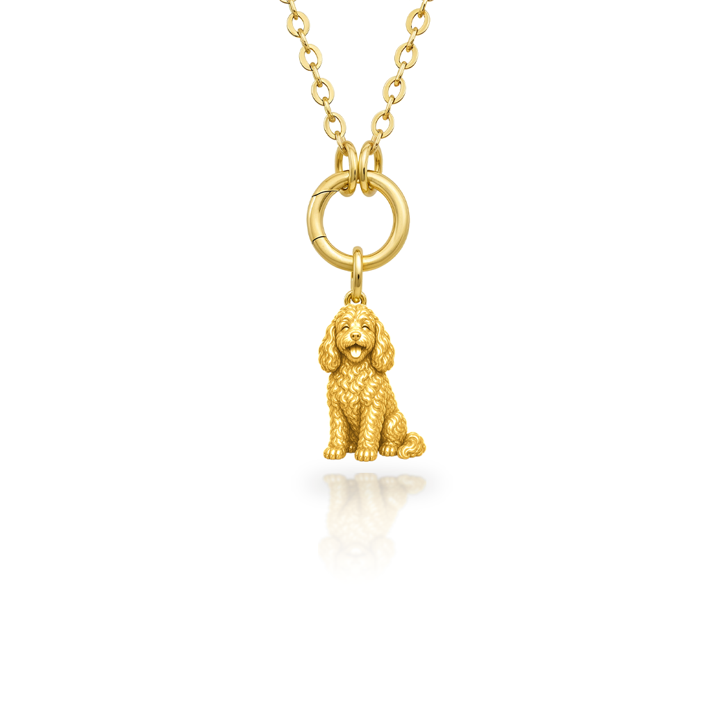 Cockapoo - 18K Gold Vermeil - 1st