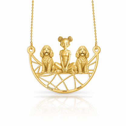 Cockapoo - 18K Gold Vermeil - 1st