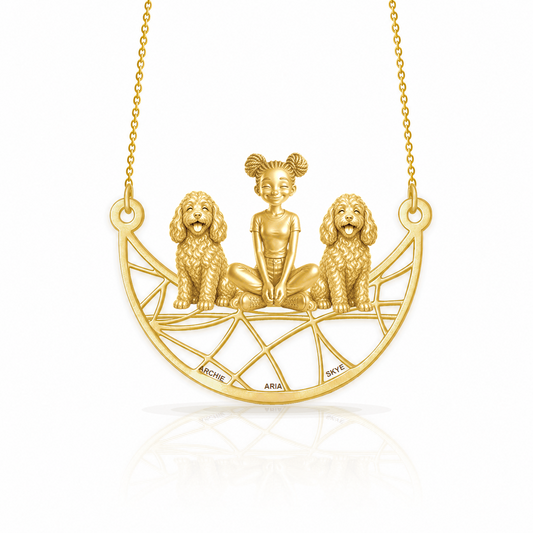 Cockapoo - 18K Gold Vermeil - 1st
