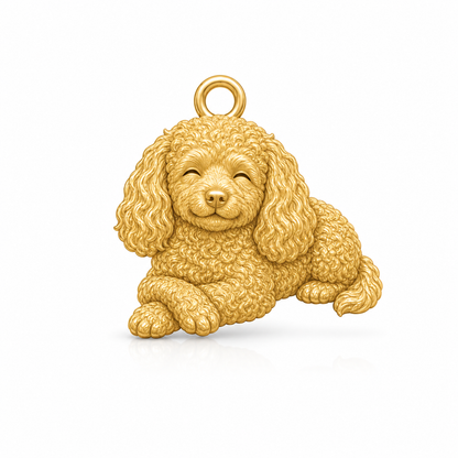 Soulyshine Cockapoo Personalized Pet Companion Charm Only