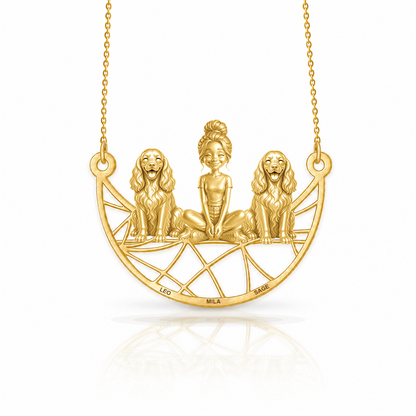 Cocker Spaniel - 18K Gold Vermeil - 1st