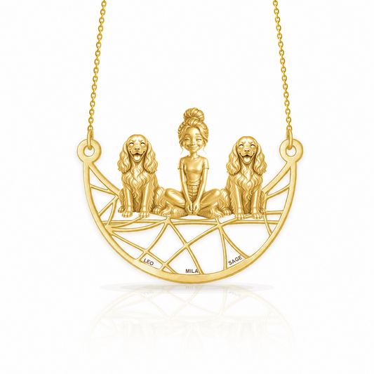 Cocker Spaniel - 18K Gold Vermeil - 1st