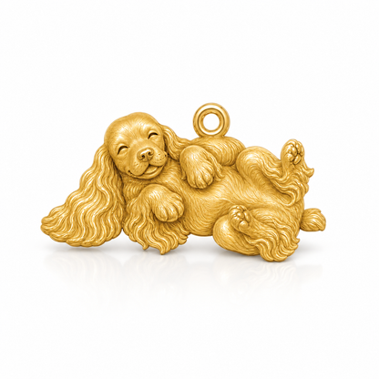 Soulyshine Cocker Spaniel Personalized Pet Companion Charm Only