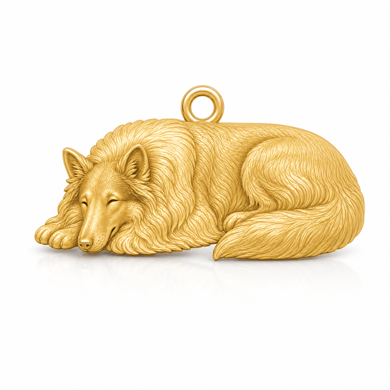 Soulyshine Collie rough coat Personalized Pet Companion Charm Only