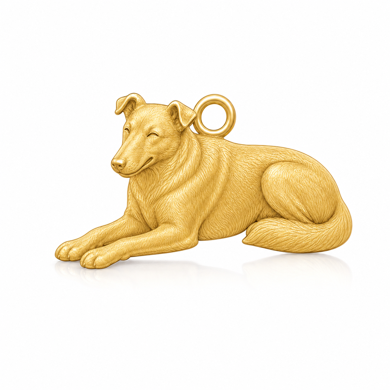 Soulyshine Collie smooth coat Personalized Pet Companion Charm Only