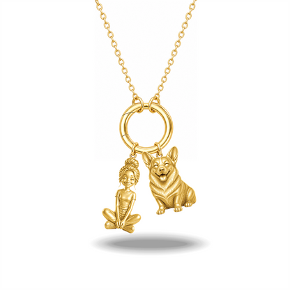 Corgi Pembroke - 18K Gold Vermeil - 1st