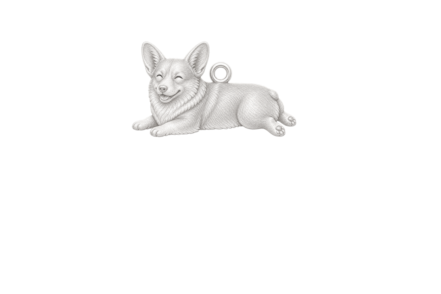 Soulyshine Corgi Pembroke Little Love Charm Only - Image 1