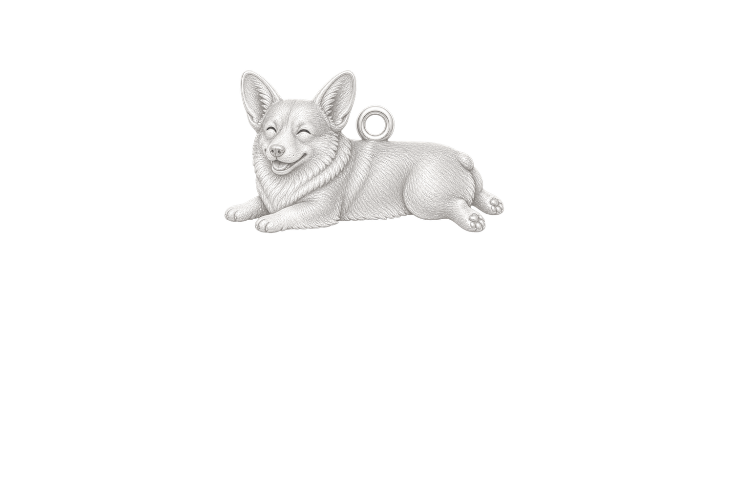 Soulyshine Corgi Pembroke Little Love Charm Only - Image 1