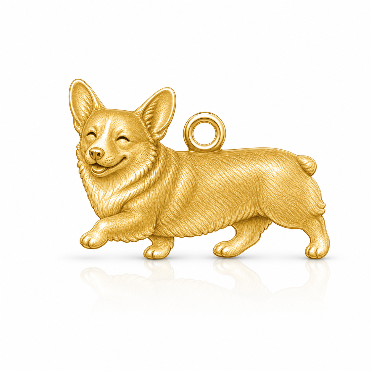 Soulyshine Corgi Pembroke Personalized Pet Companion Charm Only