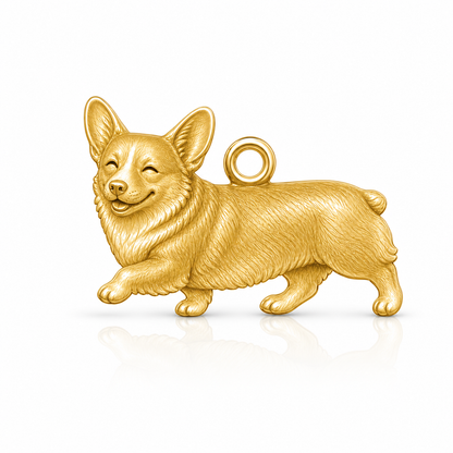 Soulyshine Corgi Pembroke Personalized Pet Companion Charm Only