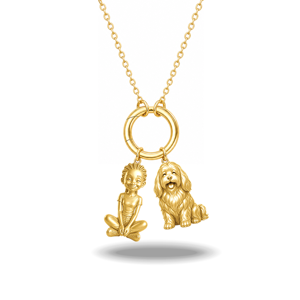 Coton de Tulear - 18K Gold Vermeil - 1st
