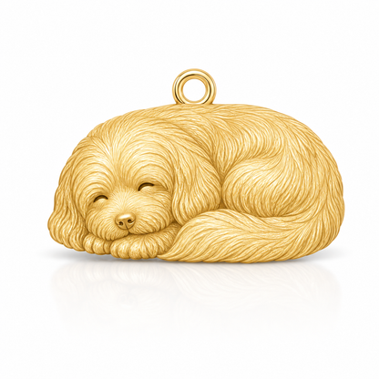 Soulyshine Coton de Tulear Personalized Pet Companion Charm Only