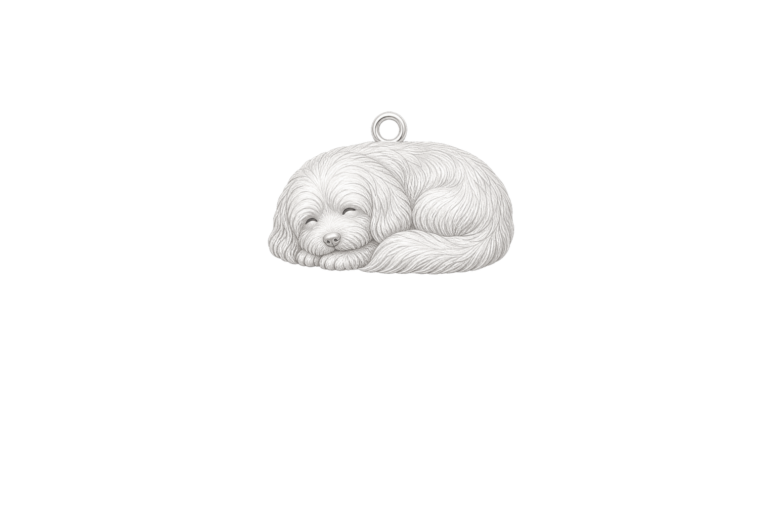 Soulyshine Coton de Tulear Little Love Charm Only - Image 1