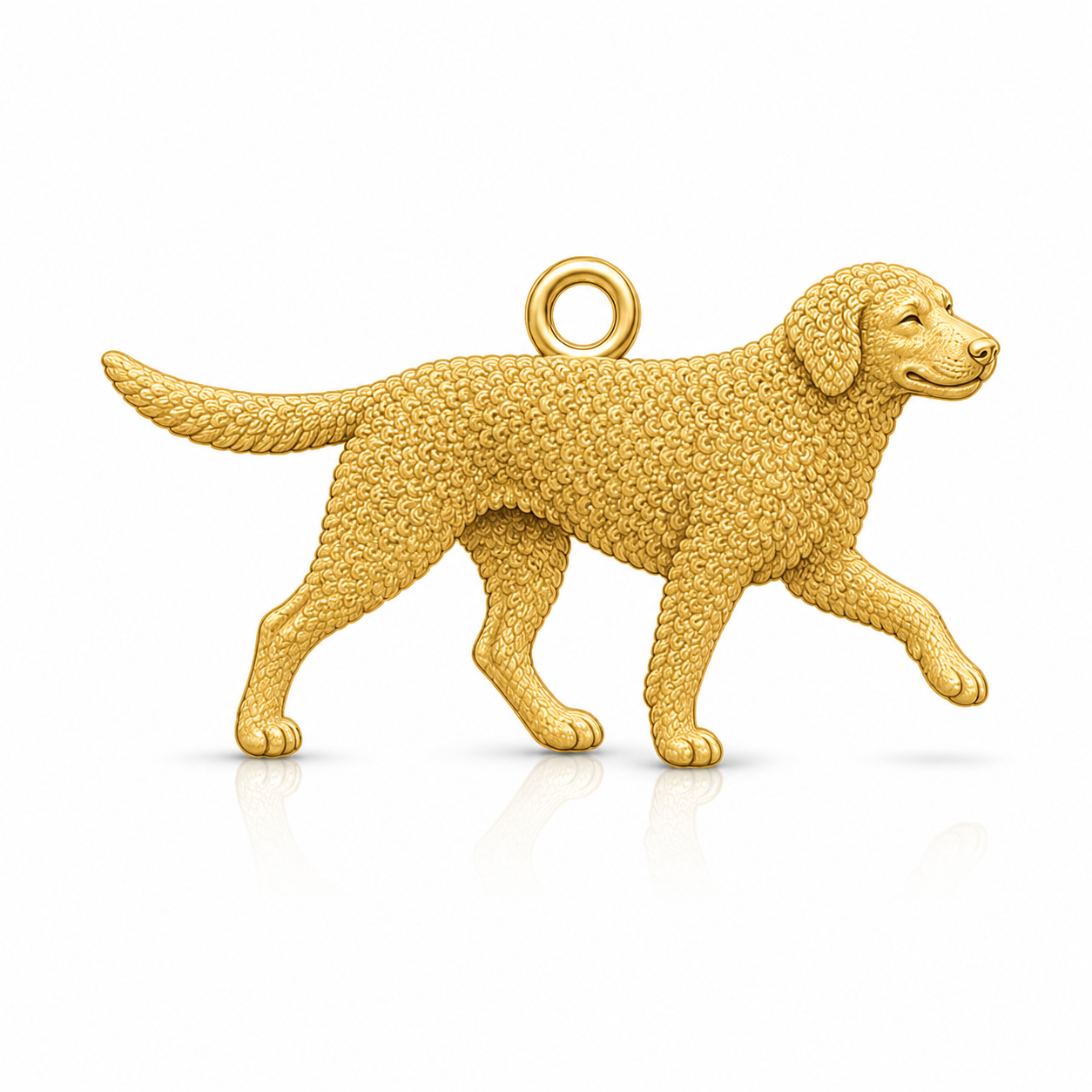 Soulyshine Curly Coated Retriever Personalized Pet Companion Charm Only