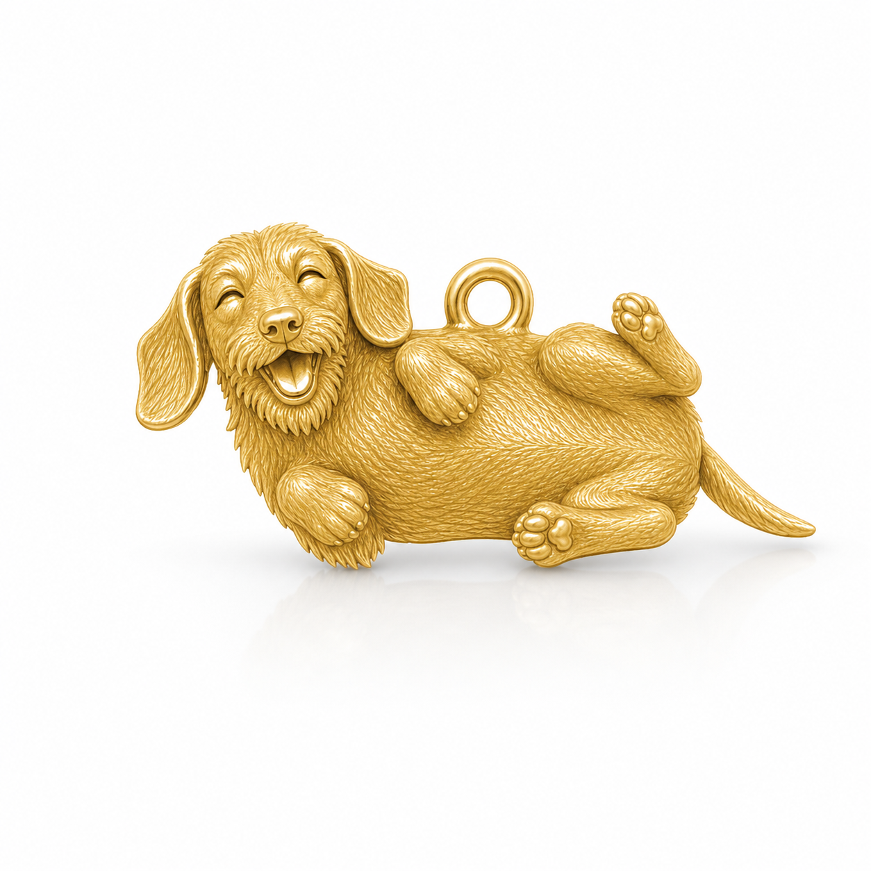 Soulyshine Dachshund wirehaired Personalized Pet Companion Charm Only