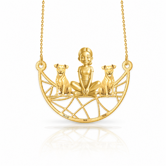 Soulyshine Danish personalized companion necklace