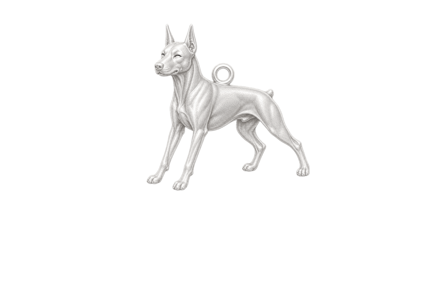 Soulyshine Doberman Pinscher Little Love Charm Only - Image 1