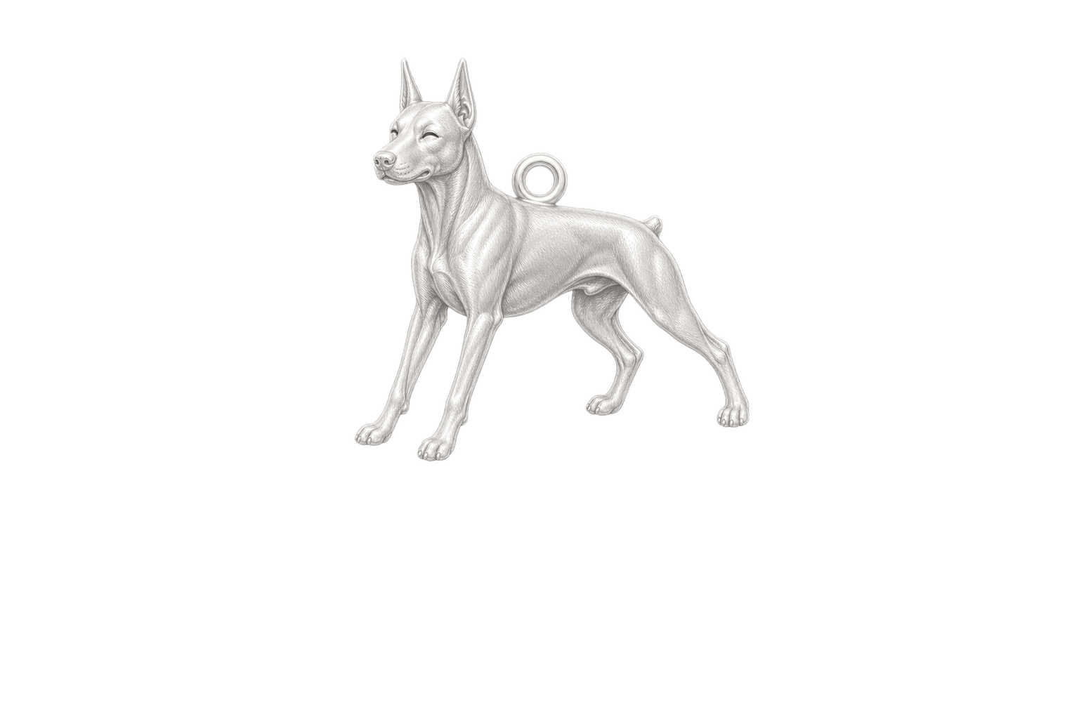 Soulyshine Doberman Pinscher Little Love Charm Only - Image 1