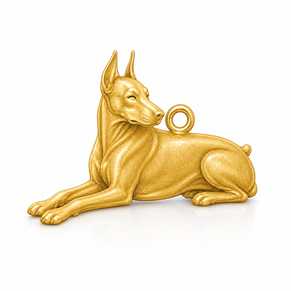 Soulyshine Doberman Pinscher Personalized Pet Companion Charm Only