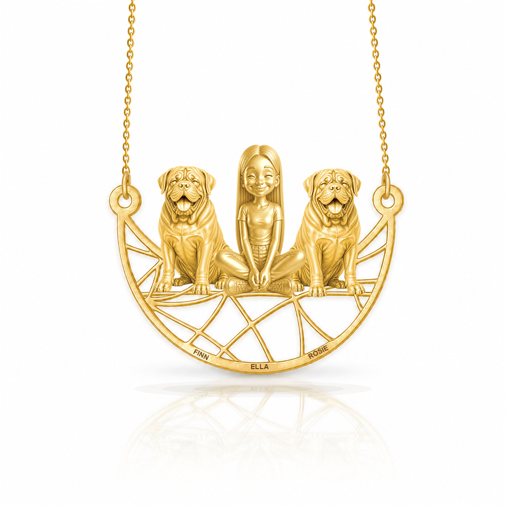 Dogue de Bordeaux - 18K Gold Vermeil - 1st
