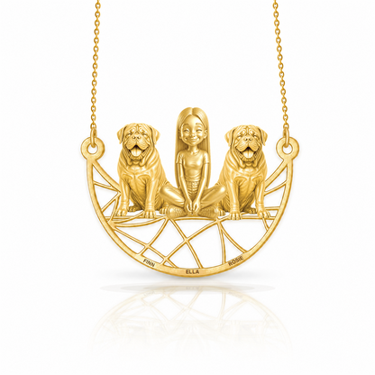 Dogue de Bordeaux - 18K Gold Vermeil - 1st