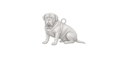Soulyshine Dogue de Bordeaux Little Love Charm Only - Image 1