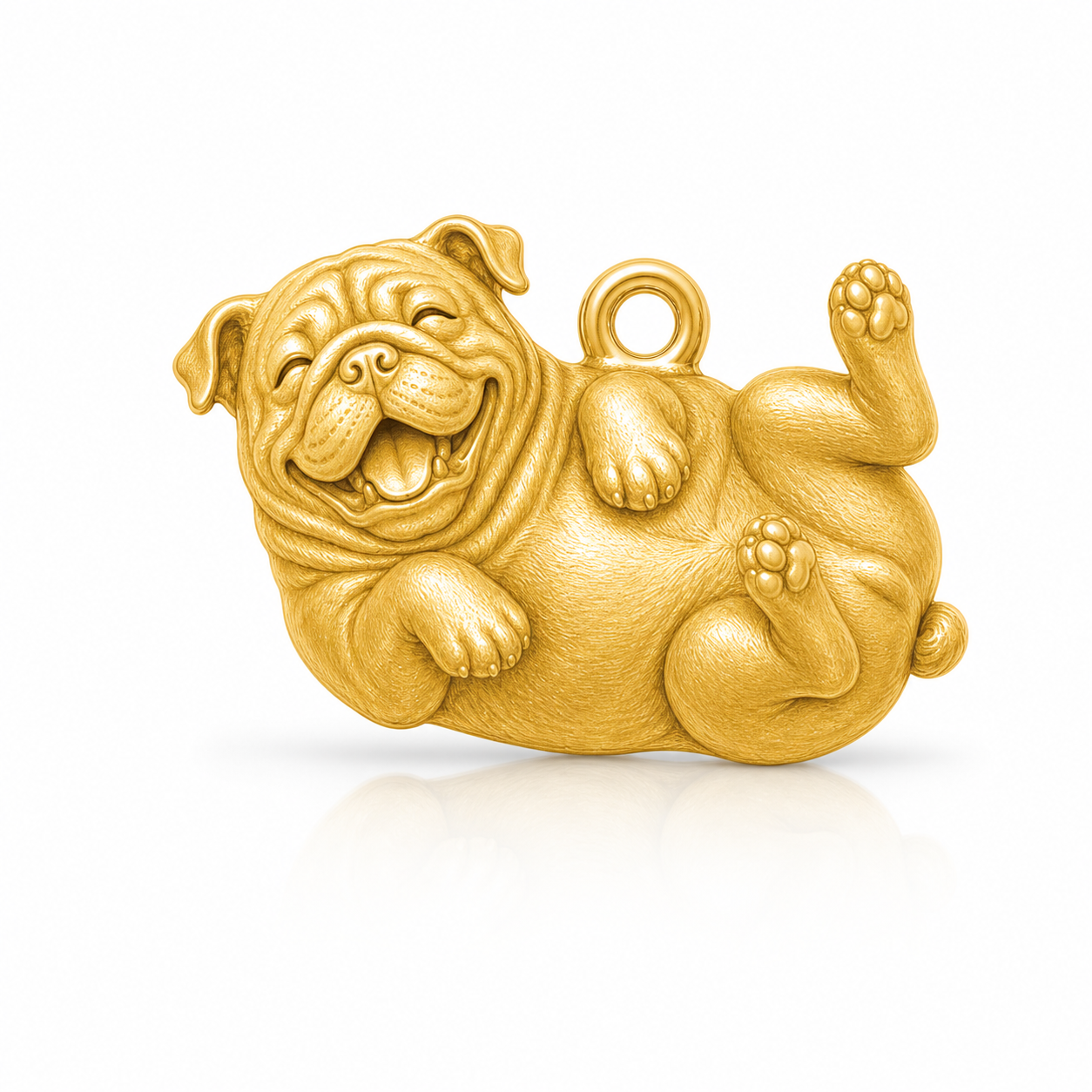 Soulyshine English Bulldog Personalized Pet Companion Charm Only