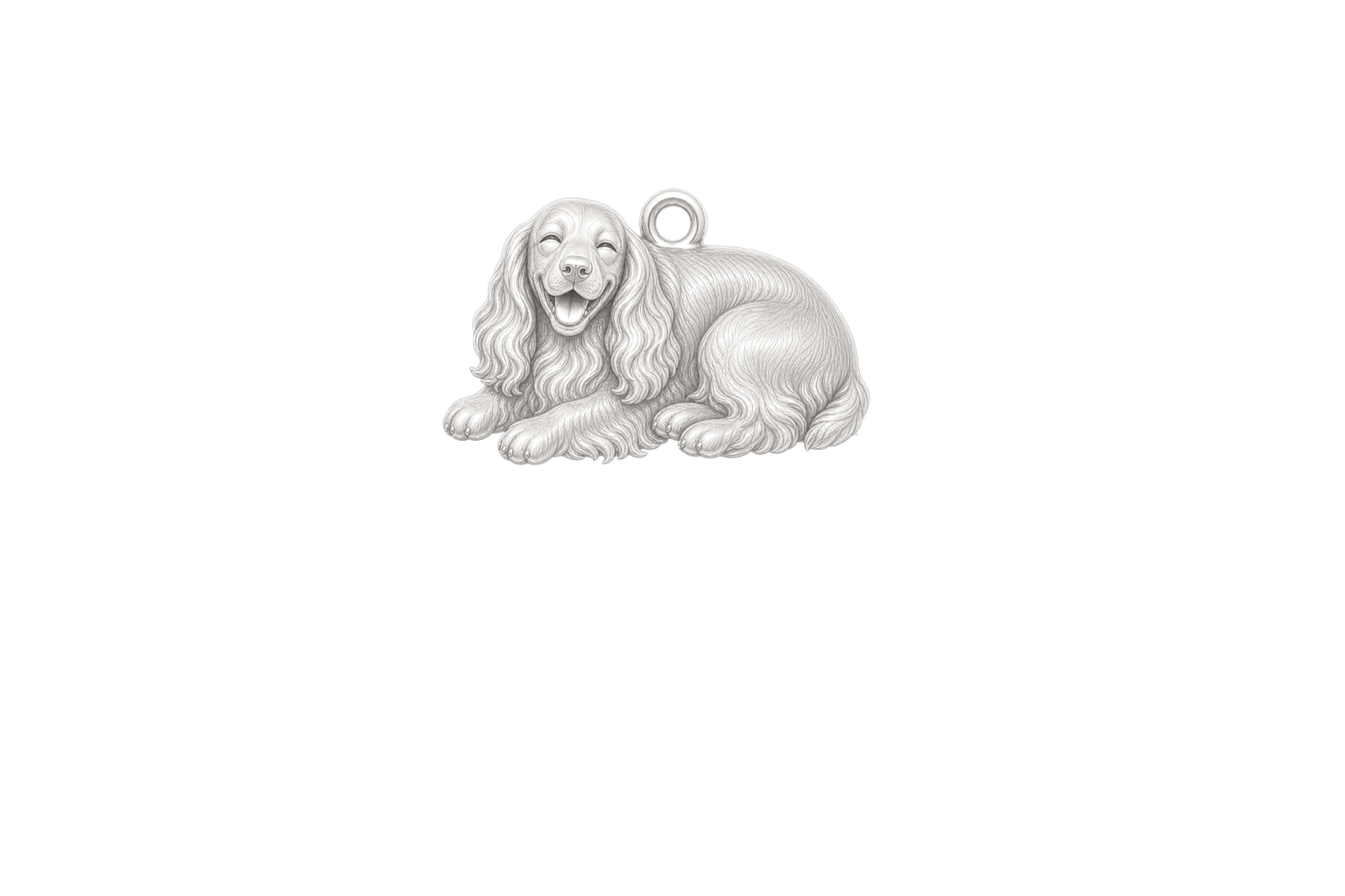 Soulyshine English Cocker Spaniel Little Love Charm Only - Image 1