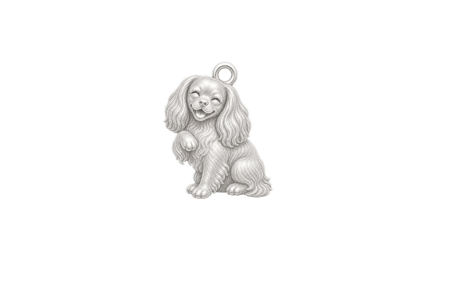 Soulyshine English Toy Spaniel Little Love Charm Only - Image 1