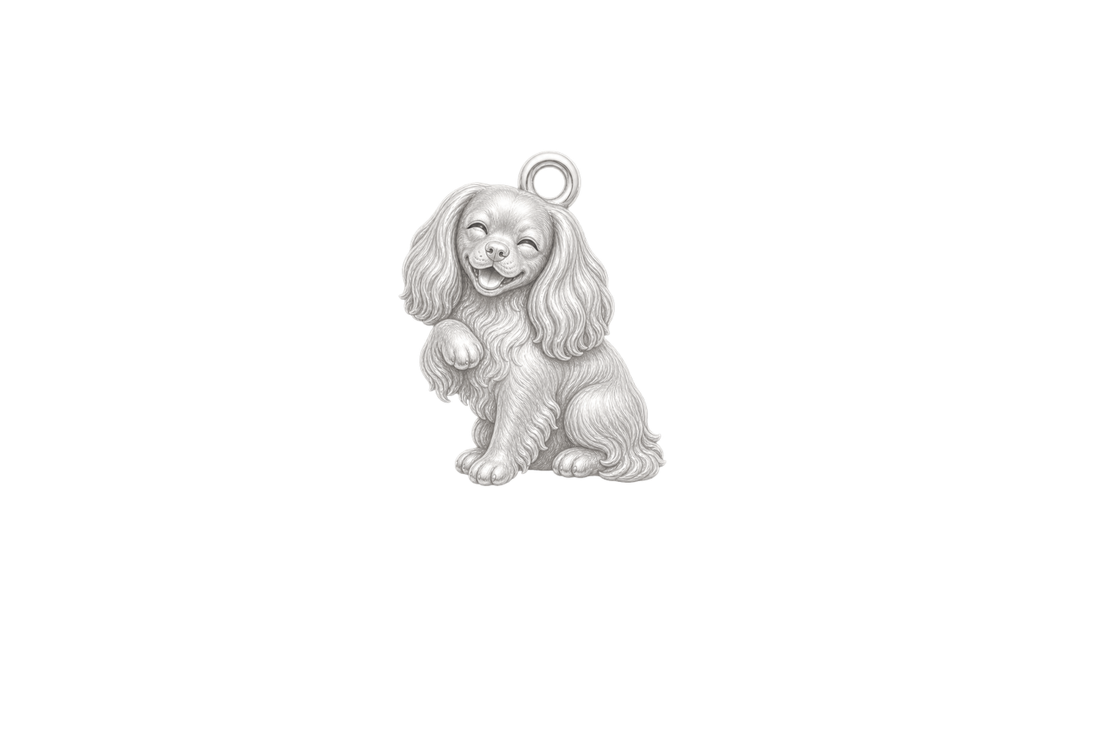 Soulyshine English Toy Spaniel Little Love Charm Only - Image 1