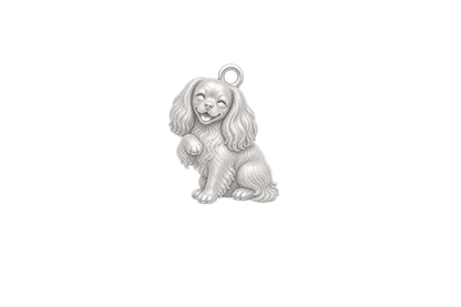 Soulyshine English Toy Spaniel Little Love Charm Only - Image 1