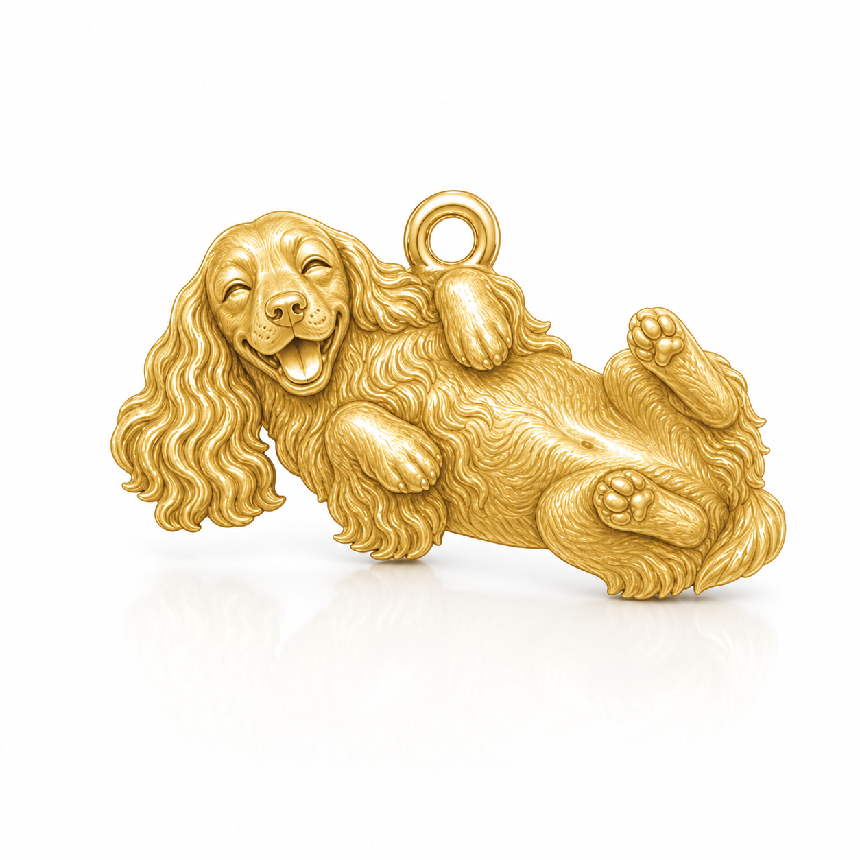 Soulyshine Field Spaniel Personalized Pet Companion Charm Only
