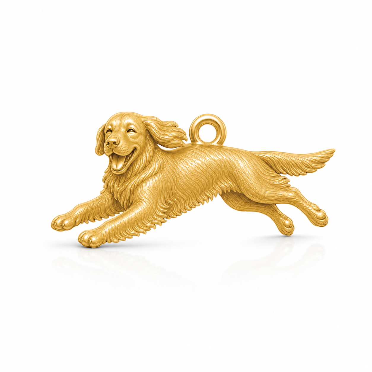 Soulyshine Flat Coated Retriever Personalized Pet Companion Charm Only