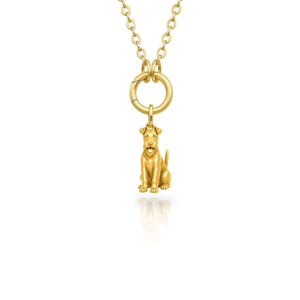 Fox-Terrier - 18K Gold Vermeil - 1st