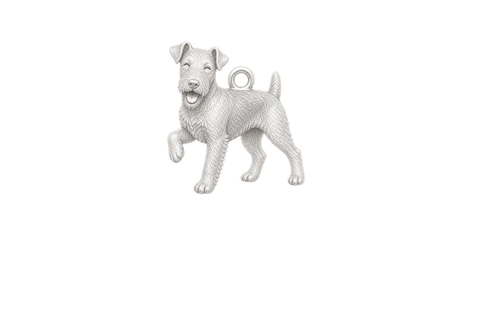 Soulyshine Fox Terrier Little Love Charm Only - Image 1