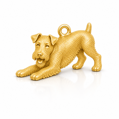 Soulyshine Fox Terrier Personalized Pet Companion Charm Only